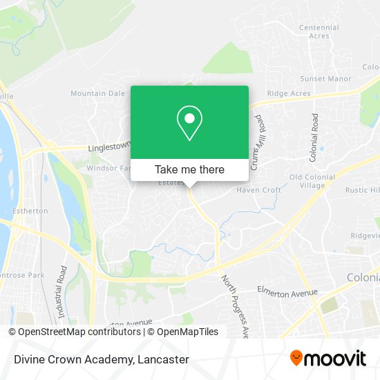 Divine Crown Academy map