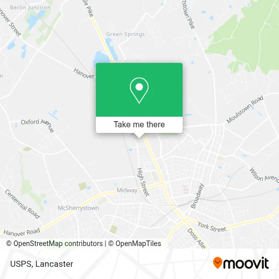 USPS map