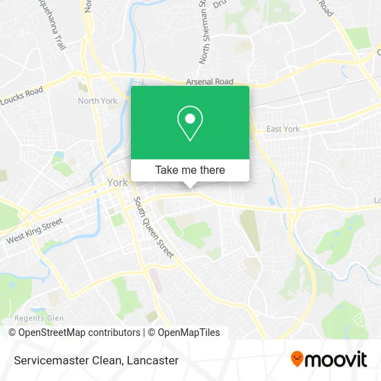 Servicemaster Clean map