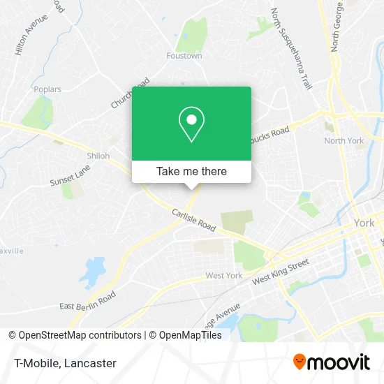 T-Mobile map