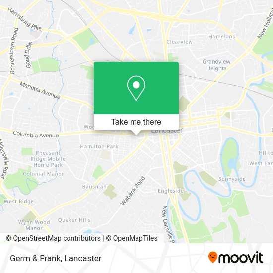 Germ & Frank map