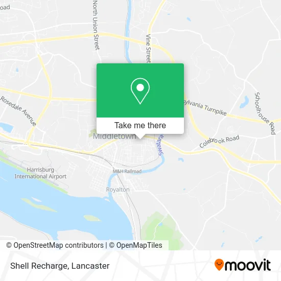 Shell Recharge map