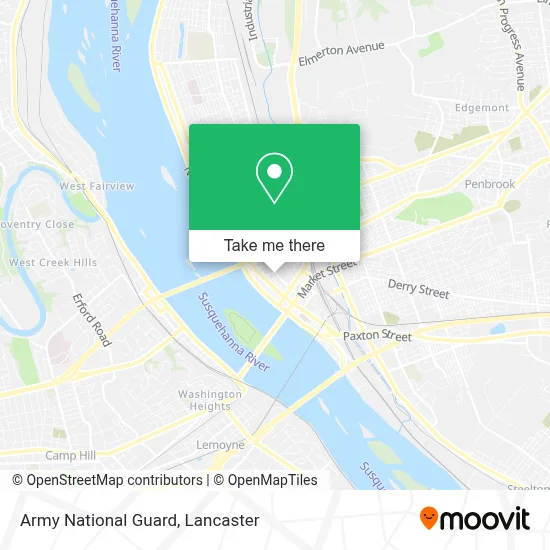 Army National Guard map