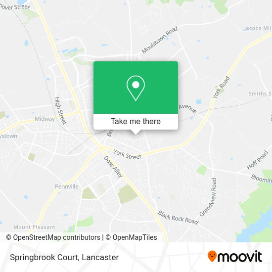 Springbrook Court map