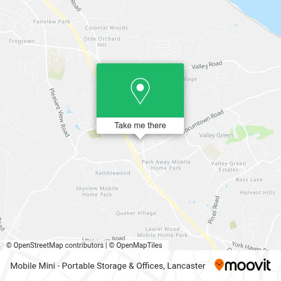 Mobile Mini - Portable Storage & Offices map