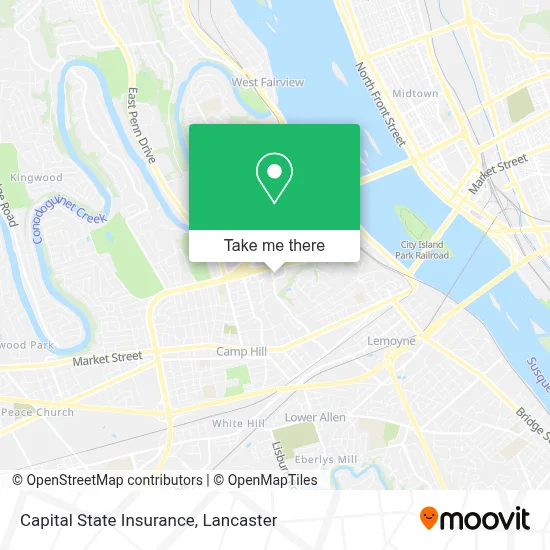 Capital State Insurance map