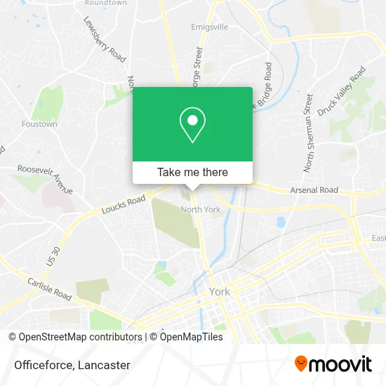Officeforce map