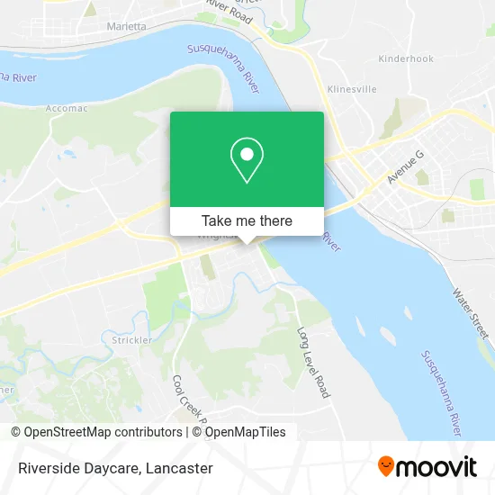 Riverside Daycare map