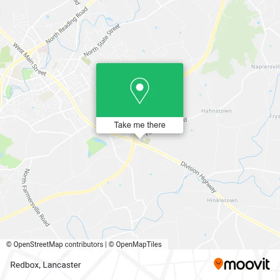 Redbox map