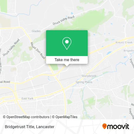 Bridgetrust Title map