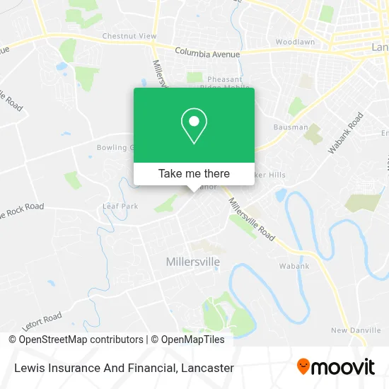 Lewis Insurance And Financial map