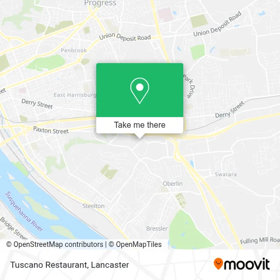 Tuscano Restaurant map