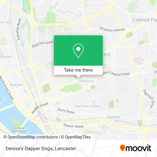 Denise's Dapper Dogs map