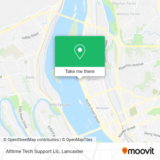 Alltime Tech Support Llc map