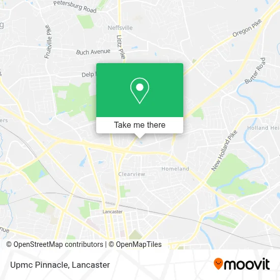 Upmc Pinnacle map