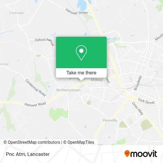 Pnc Atm map