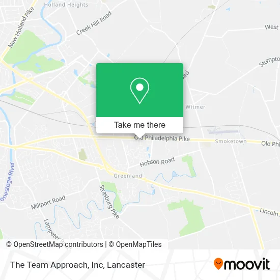 The Team Approach, Inc map