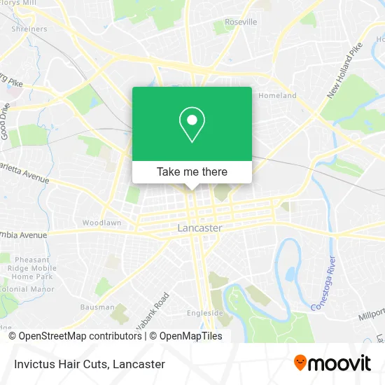 Invictus Hair Cuts map