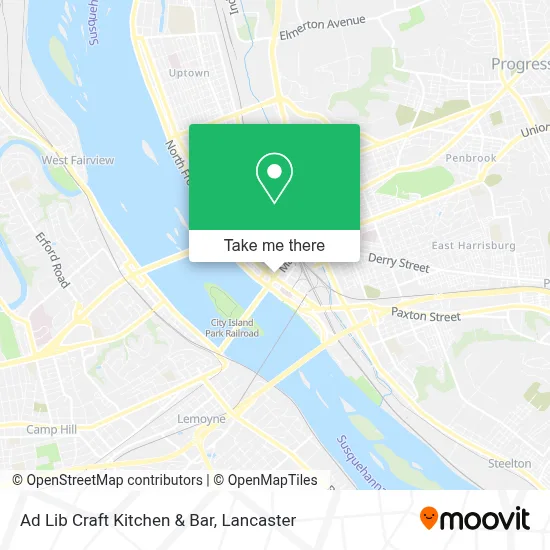 Ad Lib Craft Kitchen & Bar map