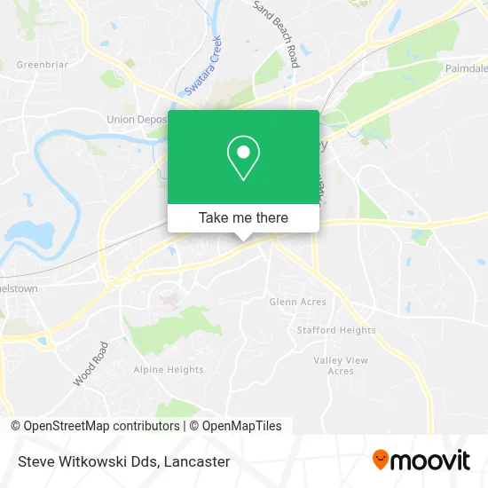 Steve Witkowski Dds map