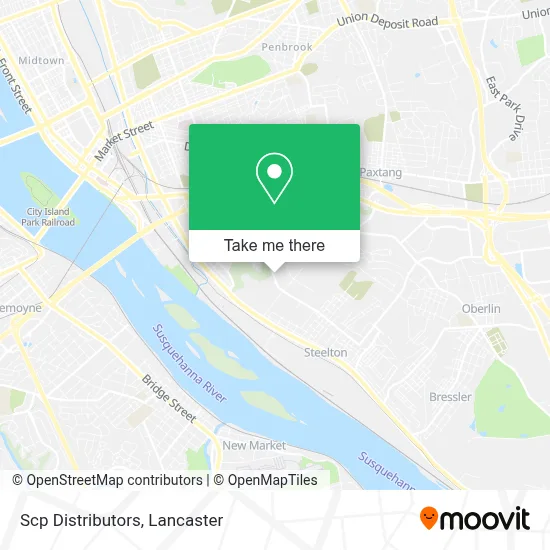 Scp Distributors map