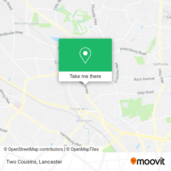 Two Cousins map