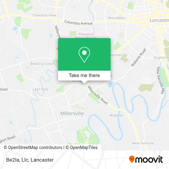 Be2la, Llc map