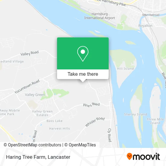 Haring Tree Farm map