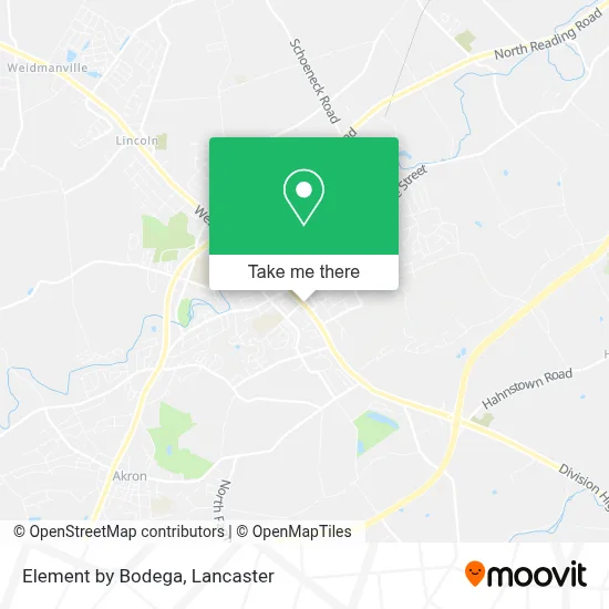 Element by Bodega map