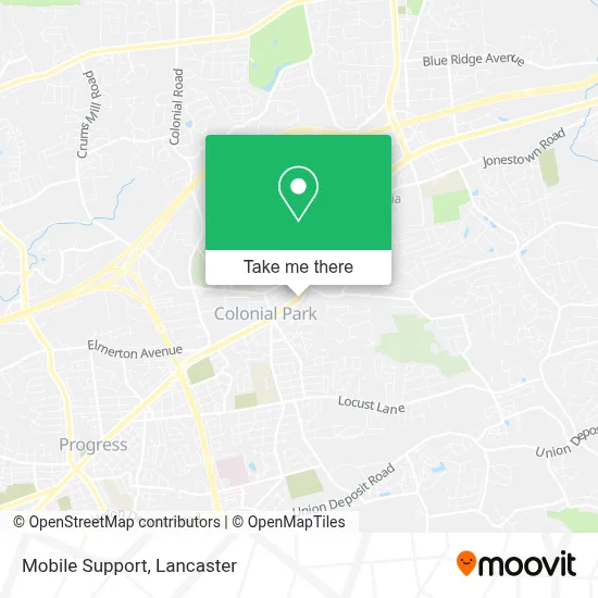 Mobile Support map