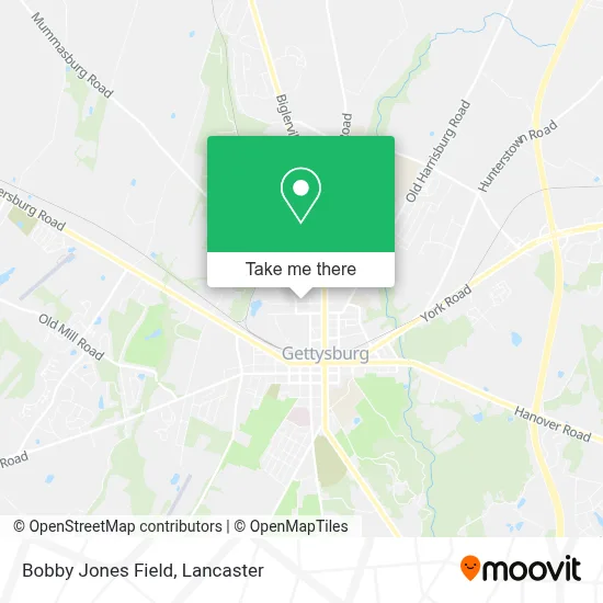 Bobby Jones Field map