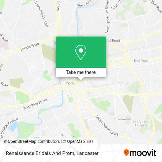 Renaissance Bridals And Prom map