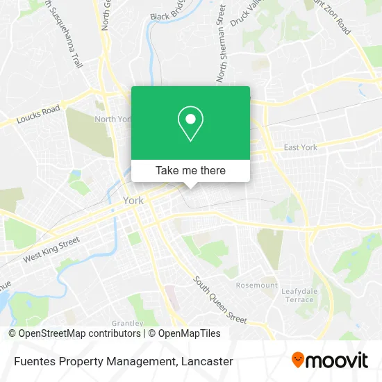 Fuentes Property Management map