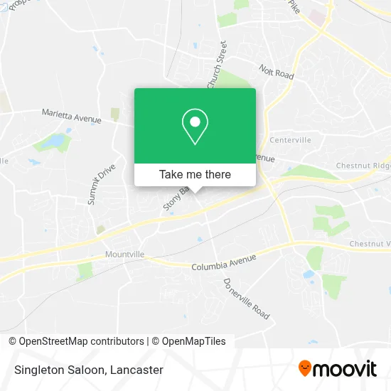 Singleton Saloon map