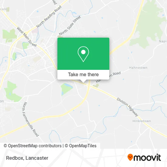 Redbox map