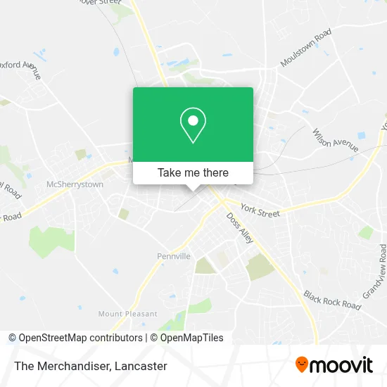 The Merchandiser map