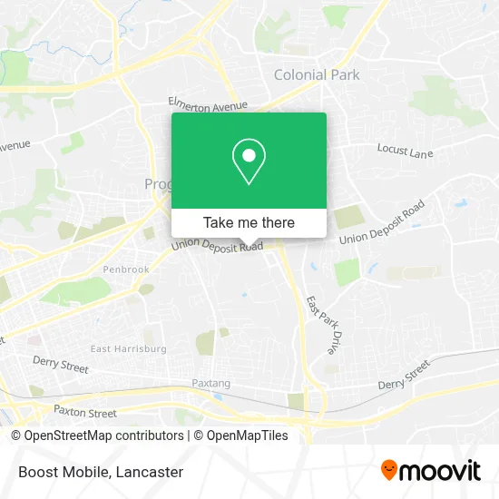 Boost Mobile map