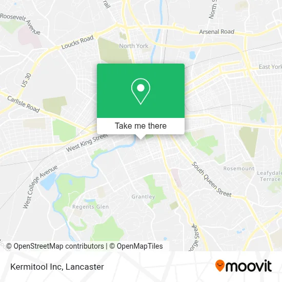 Kermitool Inc map