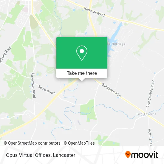 Opus Virtual Offices map