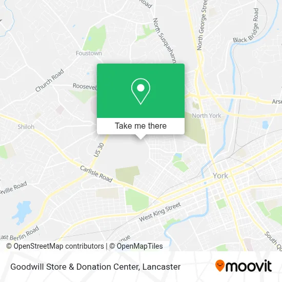 Goodwill Store & Donation Center map