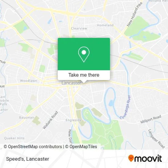 Speed's map