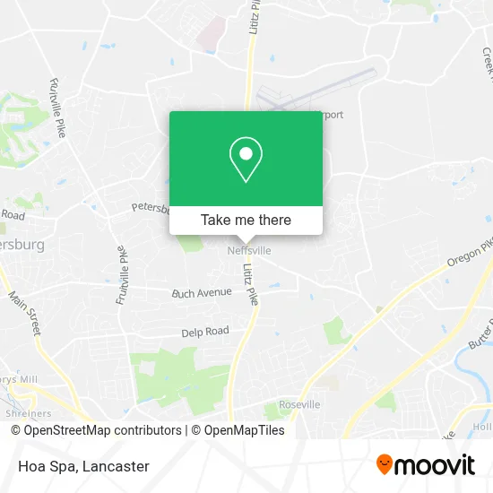 Hoa Spa map