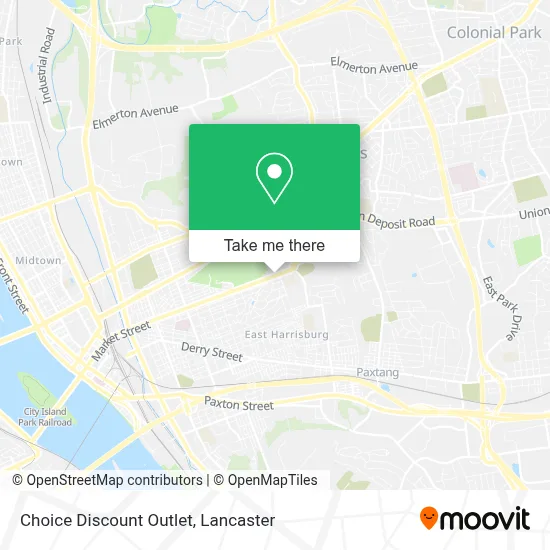 Choice Discount Outlet map