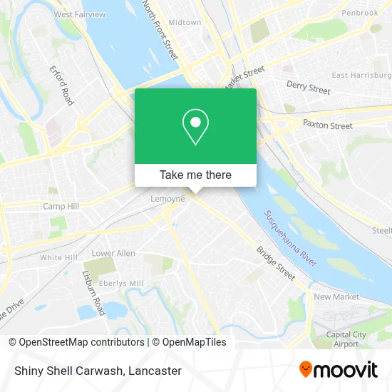 Shiny Shell Carwash map