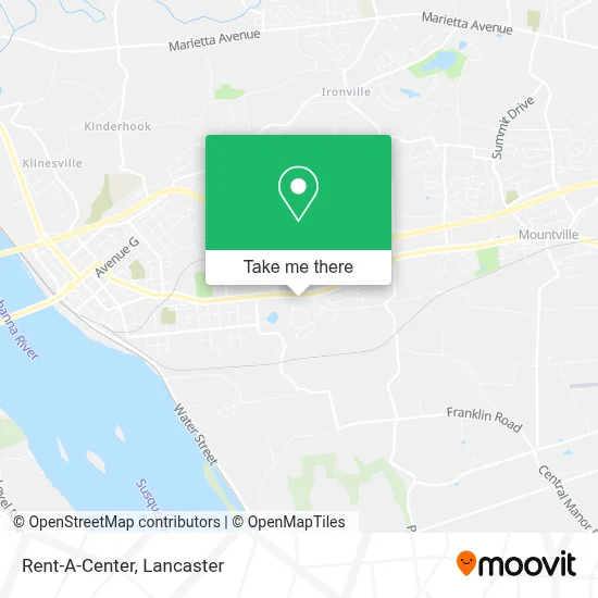 Rent-A-Center map