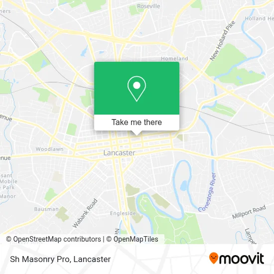 Sh Masonry Pro map