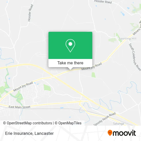 Erie Insurance map