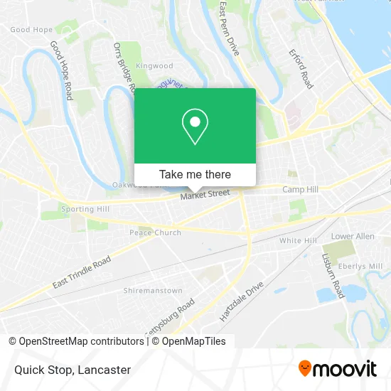 Quick Stop map