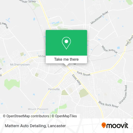 Mattern Auto Detailing map