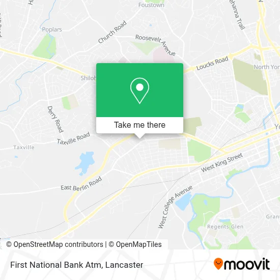 First National Bank Atm map